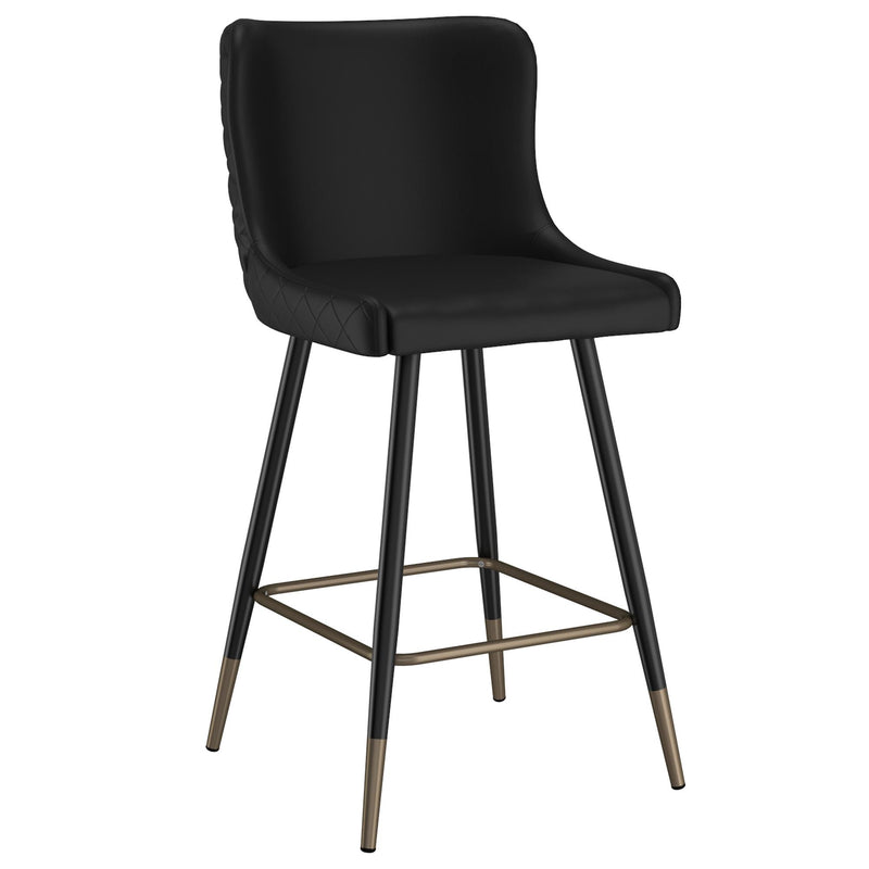 !nspire Xander 203-620BK 26" Counter Stool - Black IMAGE 1