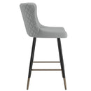 !nspire Xander 203-620LG 26" Counter Stool - Light Grey IMAGE 5