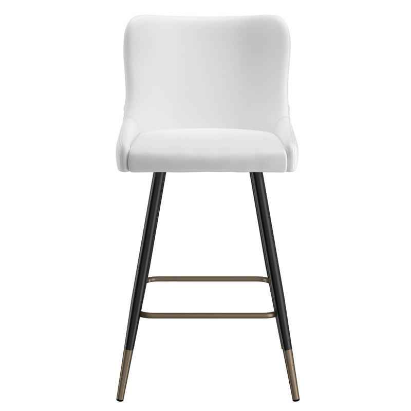 !nspire Xander 203-620WT 26" Counter Stool - White IMAGE 4