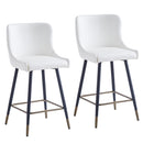!nspire Xander 203-620WT 26" Counter Stool - White IMAGE 7