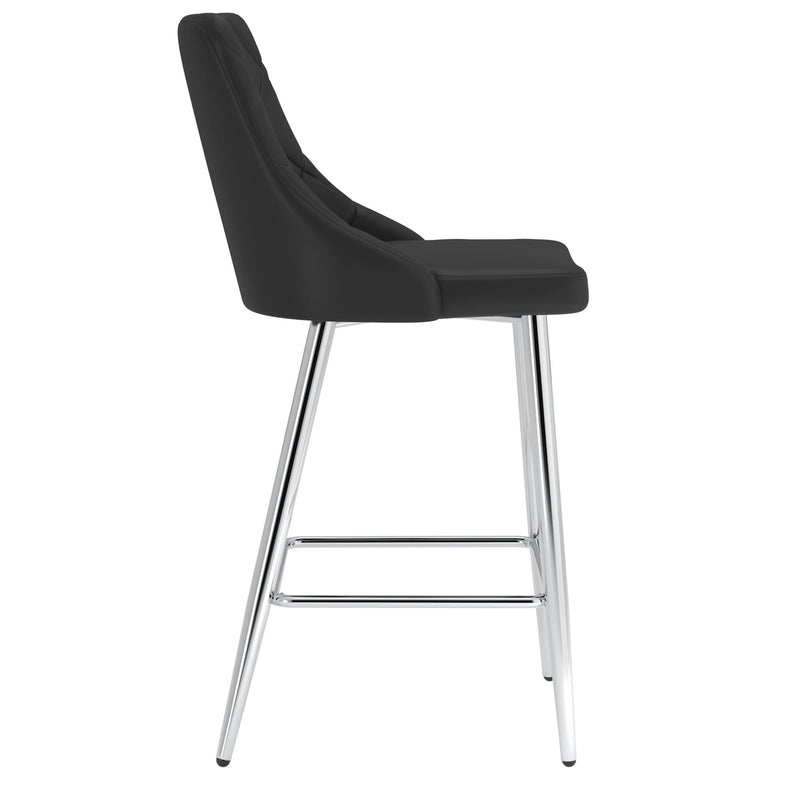 !nspire Devo 203-087BK 26" Counter Stool - Black IMAGE 5