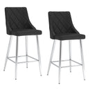 !nspire Devo 203-087BK 26" Counter Stool - Black IMAGE 7