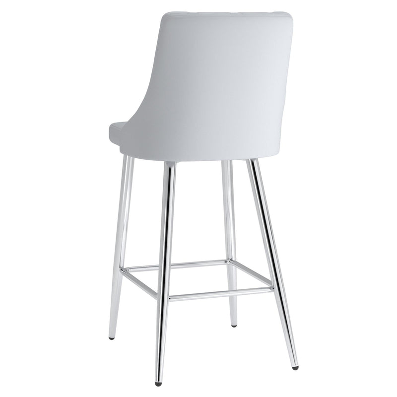 !nspire Devo 203-087LG 26" Counter Stool - Light Grey IMAGE 3