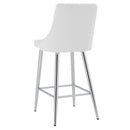 !nspire Devo 203-087WT 26" Counter Stool - White IMAGE 3