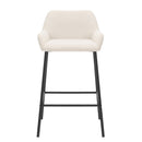 !nspire Baily 203-541BEG 26" Counter Stool - Beige and Black IMAGE 5