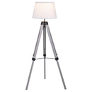  Coaster Furniture Dayton 920212 56-inch Empire Shade Metal Tripod Floor Lamp - Grey IMAGE 3