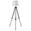  Coaster Furniture Dayton 920212 56-inch Empire Shade Metal Tripod Floor Lamp - Grey IMAGE 4