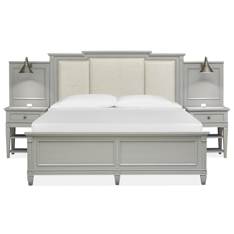 Magnussen Glenbrook Queen Upholstered Wall Bed B5668-05/B5668-05T/B5668-54F/B5668-54R/B5668-55H IMAGE 2