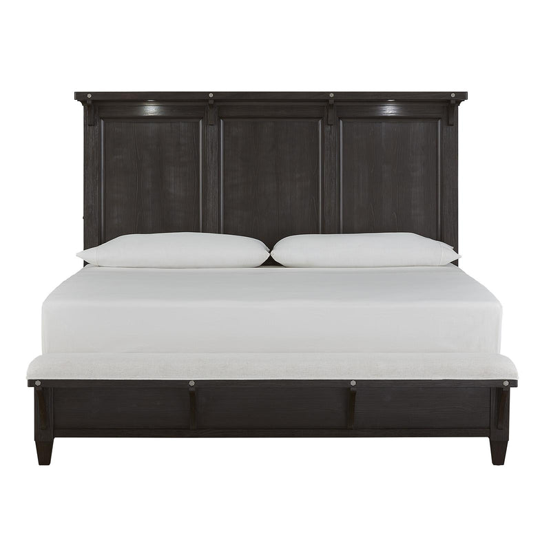 Magnussen Sierra Queen Upholstered Panel Bed B5665-54R/B5665-55F/B5665-57H IMAGE 2