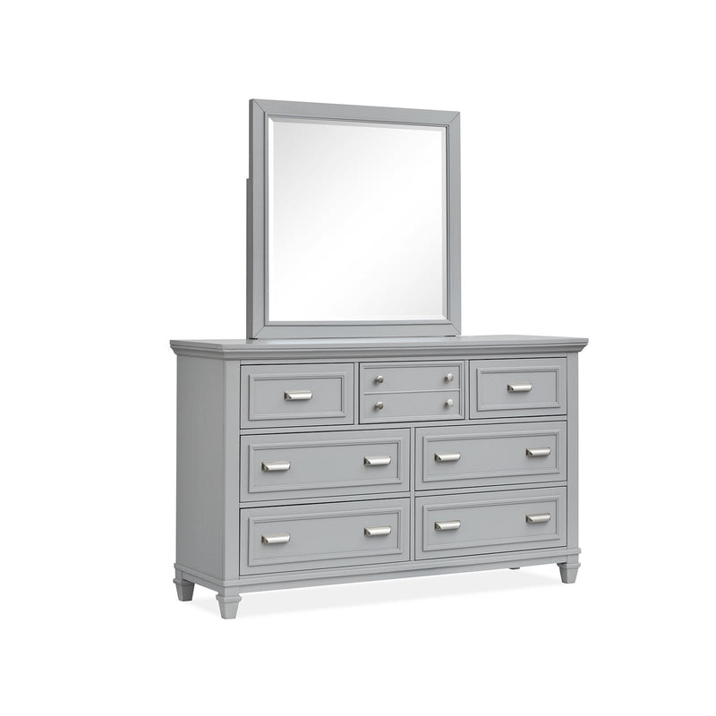 Magnussen Charleston Landscape Dresser Mirror B5611-40GY IMAGE 1