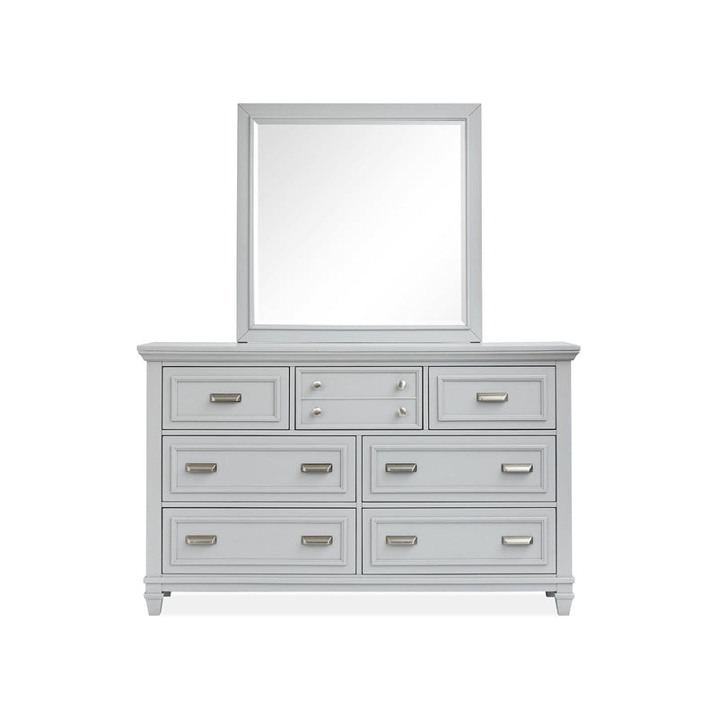 Magnussen Charleston Landscape Dresser Mirror B5611-40GY IMAGE 3