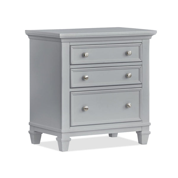 Magnussen Charleston 3-Drawer Nightstand B5611-01GY IMAGE 1