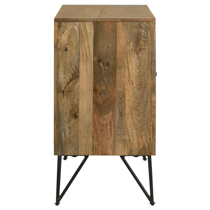 Coaster Furniture Eileen 959651 2-door Wood Storage Accent Cabinet - Natural IMAGE 10
