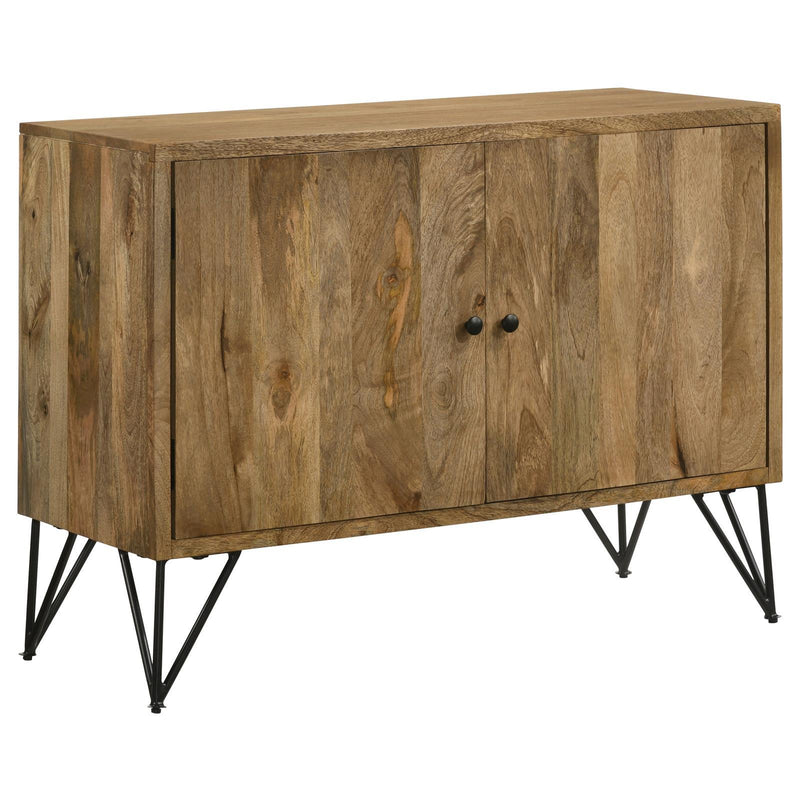 Coaster Furniture Eileen 959651 2-door Wood Storage Accent Cabinet - Natural IMAGE 1
