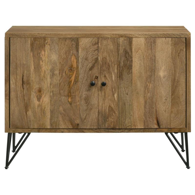 Coaster Furniture Eileen 959651 2-door Wood Storage Accent Cabinet - Natural IMAGE 4