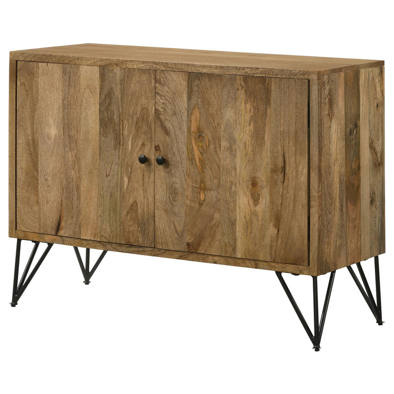 Coaster Furniture Eileen 959651 2-door Wood Storage Accent Cabinet - Natural IMAGE 6