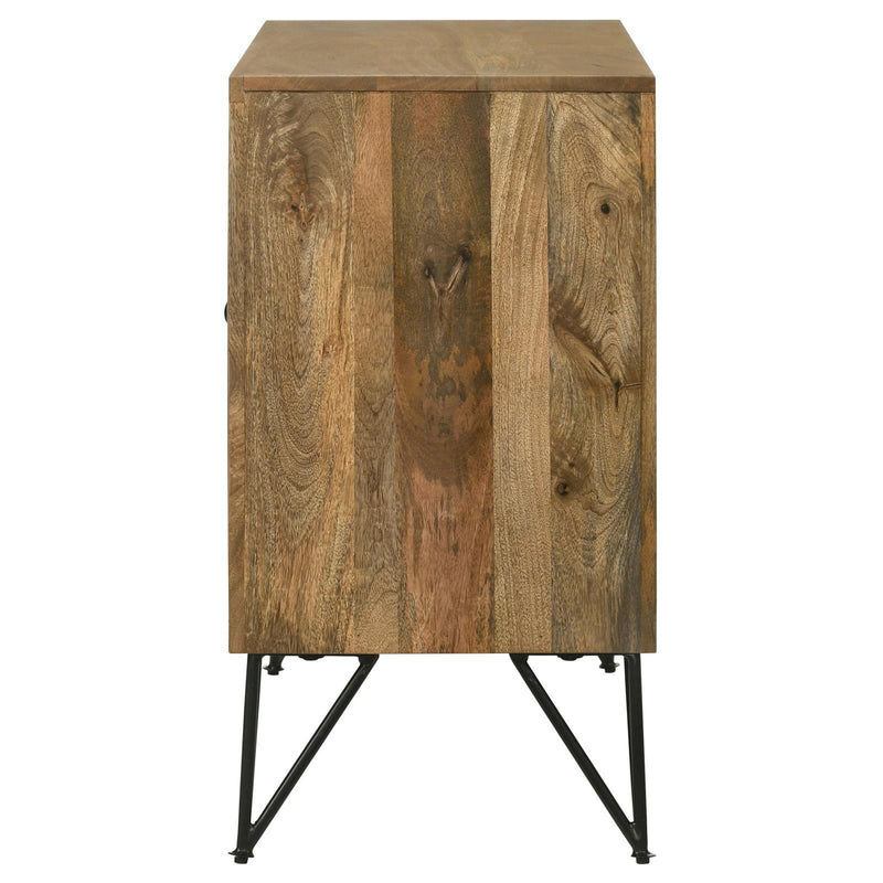 Coaster Furniture Eileen 959651 2-door Wood Storage Accent Cabinet - Natural IMAGE 7
