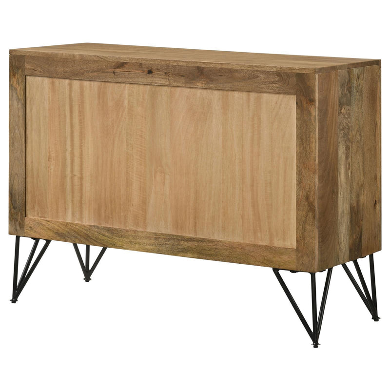 Coaster Furniture Eileen 959651 2-door Wood Storage Accent Cabinet - Natural IMAGE 9