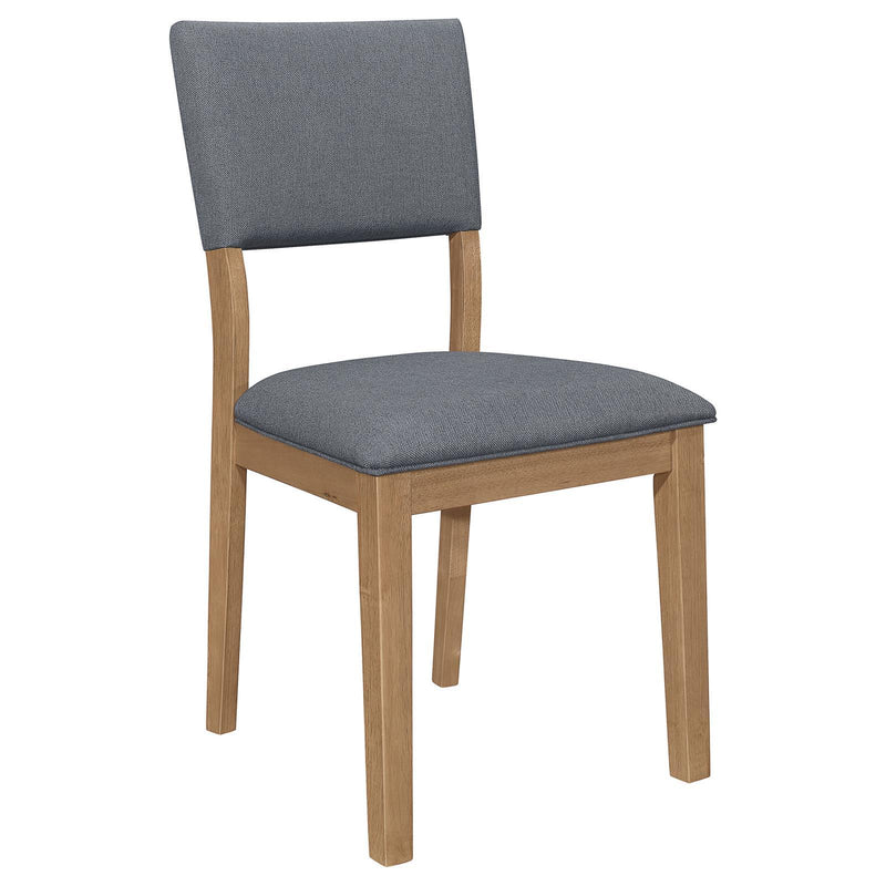 Coaster Furniture Sharon 104172 Fabric Upholstered Dining Side Chair - Brown (Set of 2) IMAGE 1