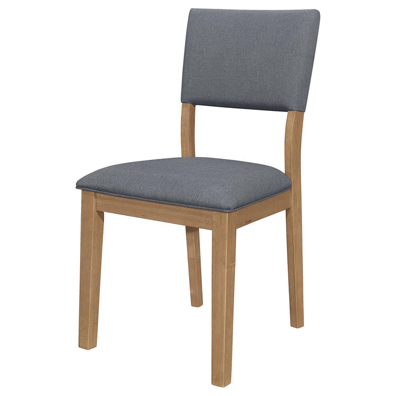 Coaster Furniture Sharon 104172 Fabric Upholstered Dining Side Chair - Brown (Set of 2) IMAGE 4