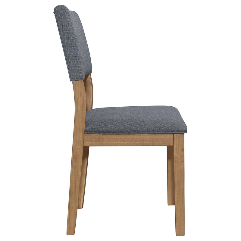 Coaster Furniture Sharon 104172 Fabric Upholstered Dining Side Chair - Brown (Set of 2) IMAGE 8