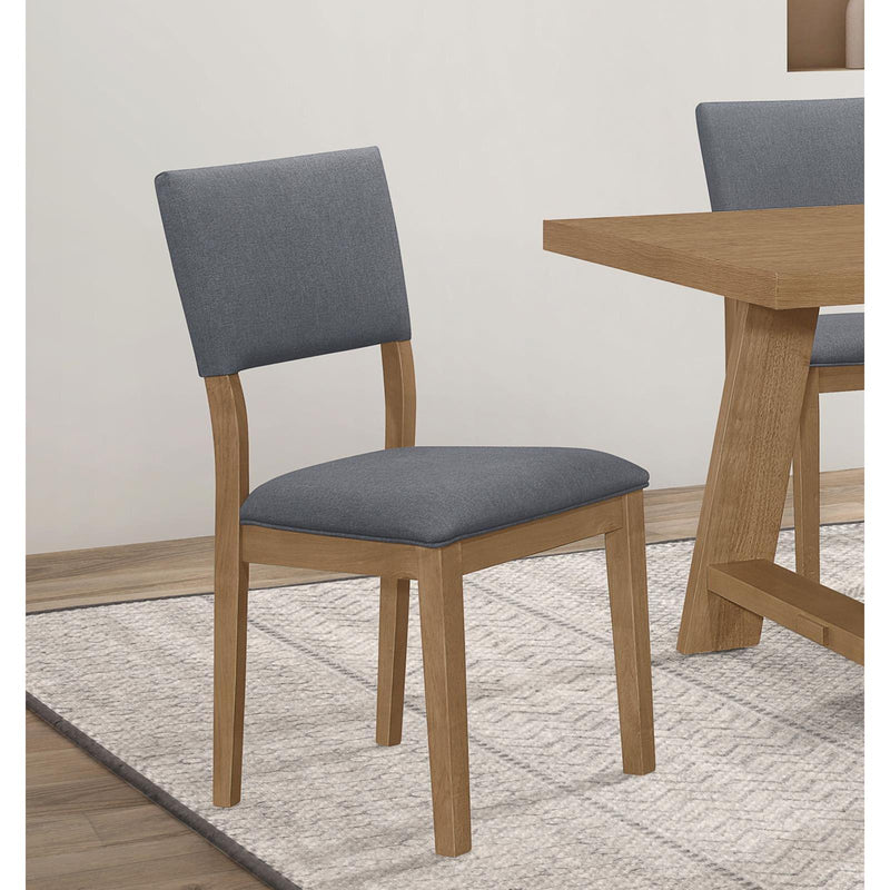 Coaster Furniture Sharon 104172 Fabric Upholstered Dining Side Chair - Brown (Set of 2) IMAGE 9