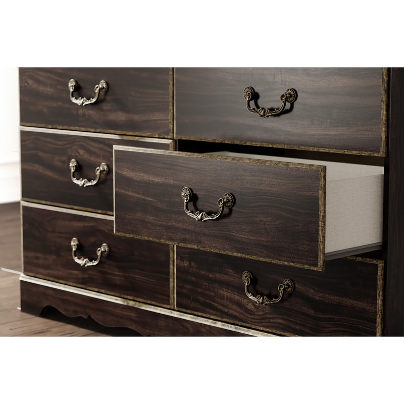 Signature Design by Ashley Glosmount 6-Drawer Dresser with Mirror B1055-231/B1055-36 IMAGE 7