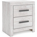 Signature Design by Ashley Cayboni B3788-92 Two Drawer Night Stand IMAGE 1