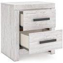 Signature Design by Ashley Cayboni B3788-92 Two Drawer Night Stand IMAGE 2