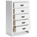 Signature Design by Ashley Binterglen B427-46 Five Drawer Chest IMAGE 2