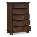 Signature Design by Ashley Lavinton B764-46 Five Drawer Chest IMAGE 2