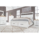 Benchcraft Ashbryn B844B2 Queen Panel Storage Bed IMAGE 8