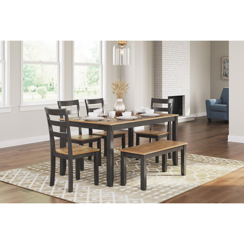 Signature Design by Ashley Gesthaven 6 pc Dinette D396-325 IMAGE 3