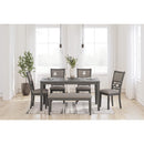 Signature Design by Ashley Wrenning D425-325 Dining Room Table Set IMAGE 3