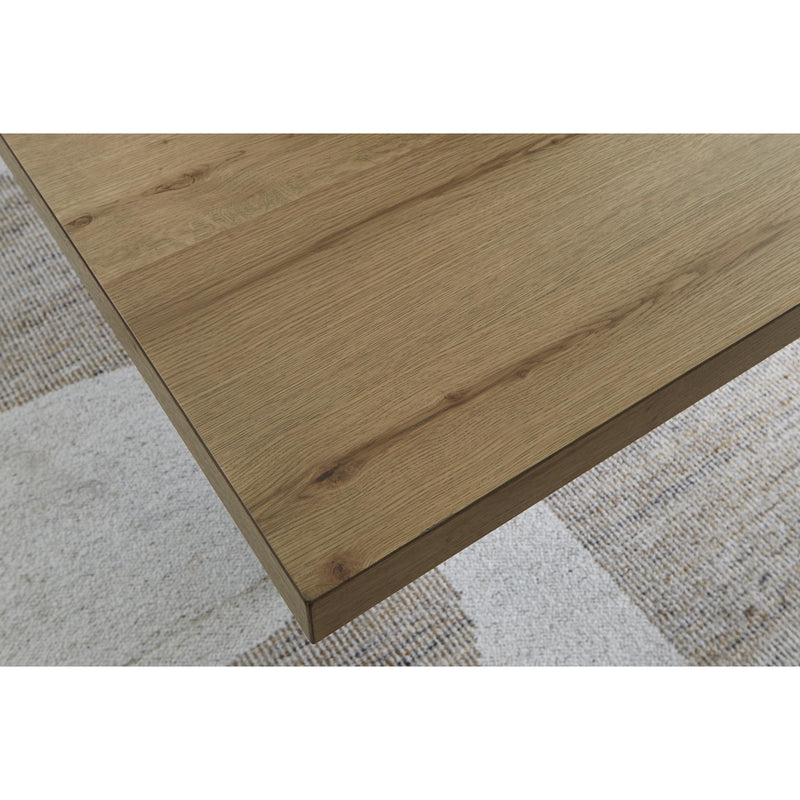 Signature Design by Ashley Galliden Dining Table with Trestle Base D841-45 IMAGE 6