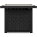 Signature Design by Ashley Beachcroft P792-773 Rectangular Fire Pit Table IMAGE 3