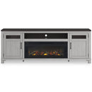 Signature Design by Ashley Darborn W796W1 88" TV Stand with Electric Fireplace IMAGE 2