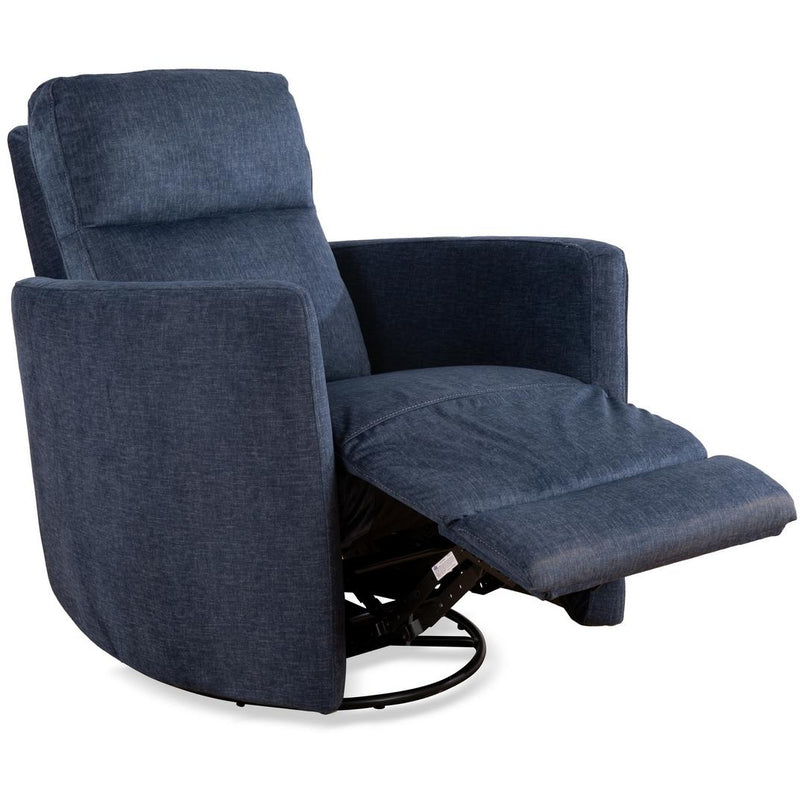 IFDC Swivel Glider Rocker Fabric Recliner with Wall Recline IF-6340 IMAGE 2