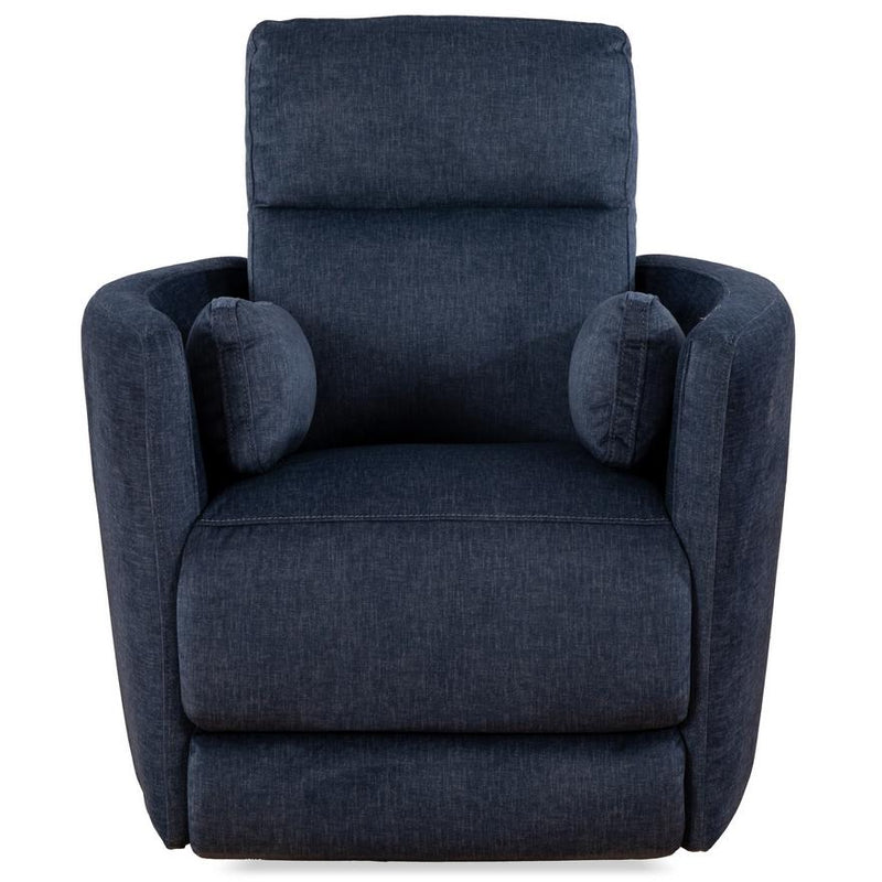 IFDC Swivel Glider Rocker Fabric Recliner with Wall Recline IF-6340 IMAGE 3