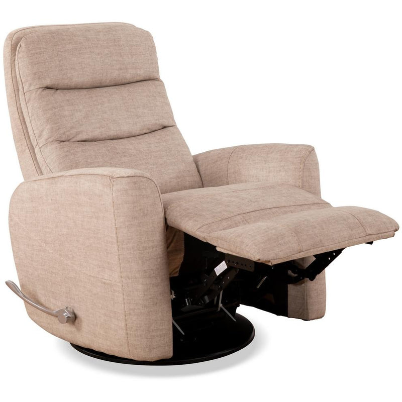 IFDC Glider Rocker Fabric Recliner with Wall Recline IF-6321 IMAGE 2