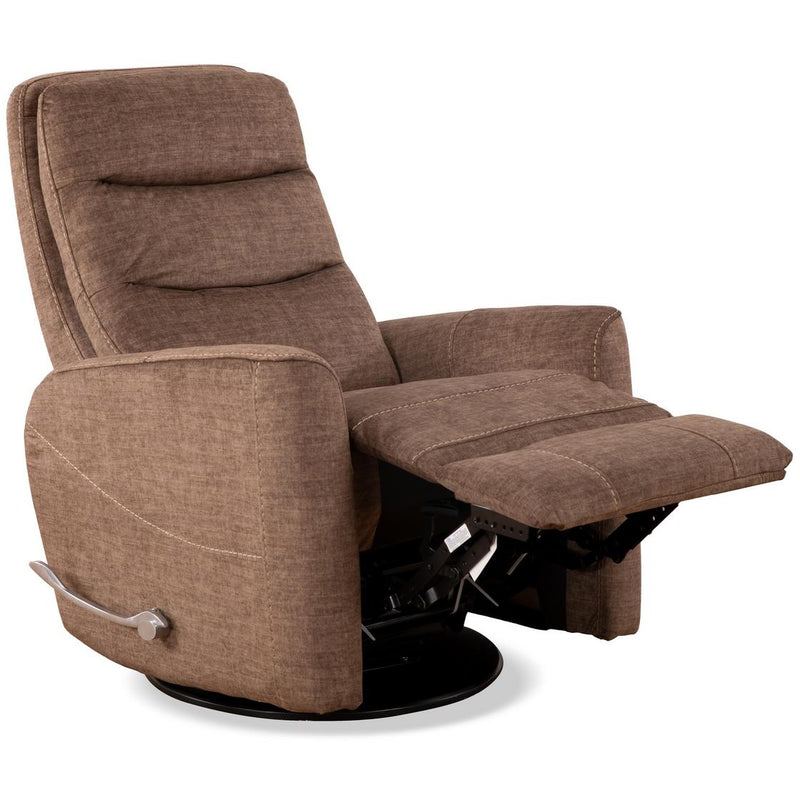 IFDC Glider Rocker Fabric Recliner with Wall Recline IF-6322 IMAGE 2