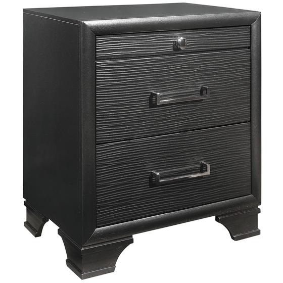 IFDC Ava 2-Drawer Nightstand Ava Nightstand IMAGE 1