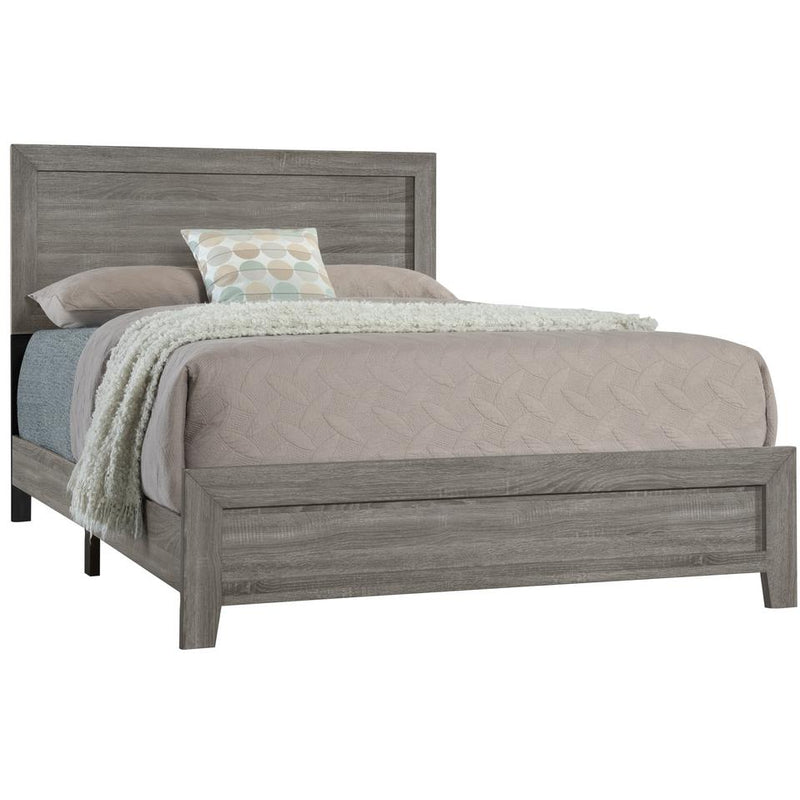 IFDC Olivia Queen Panel Bed Olivia 60" Queen Panel Bed IMAGE 1