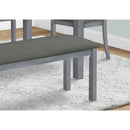 Monarch I 1433 Bench - Washed Grey/Dark Grey IMAGE 3