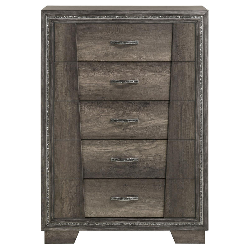 Coaster Furniture Janine 5-Drawer Chest 223555 IMAGE 3