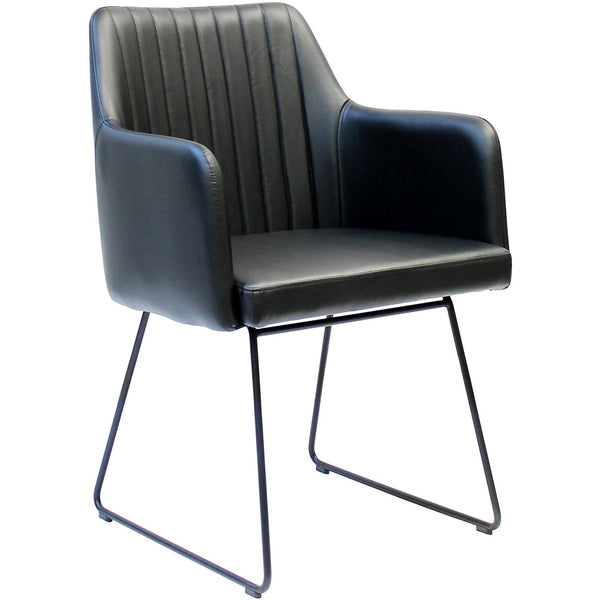 Furnishings' Mate Alain Arm Chair DC 623-BL-SLED IMAGE 1