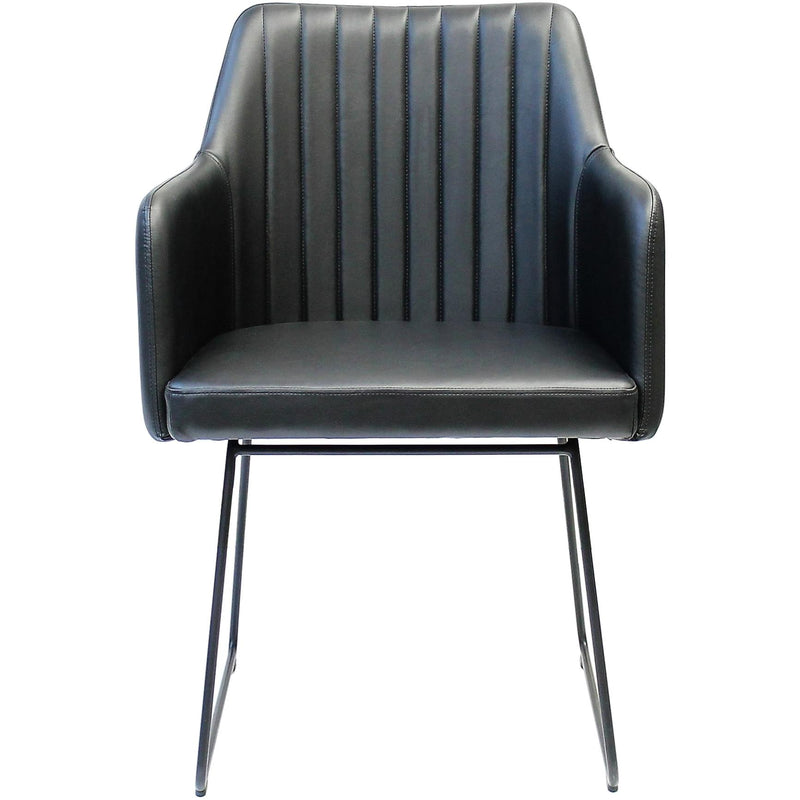 Furnishings' Mate Alain Arm Chair DC 623-BL-SLED IMAGE 2