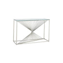  Mazin Furniture Prisma 6872-05ST Sofa Table with Glass Top IMAGE 1
