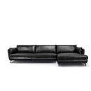  Mazin Furniture Recife 99962BLKSS 3 pc Sectional with Right Side Chaise IMAGE 1