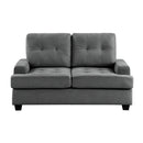  Mazin Furniture Dunstan 9367DGY-2N Love Seat IMAGE 1